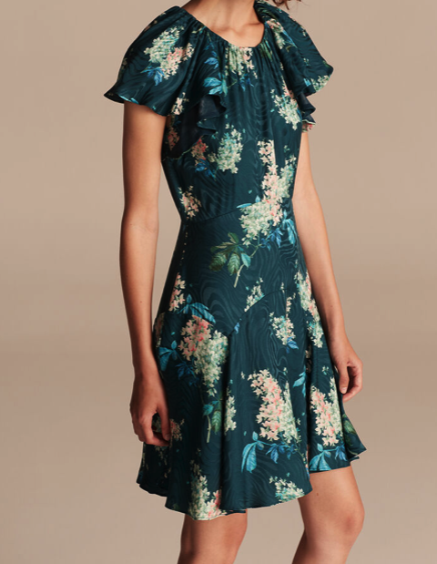 oasis hydrangea dress