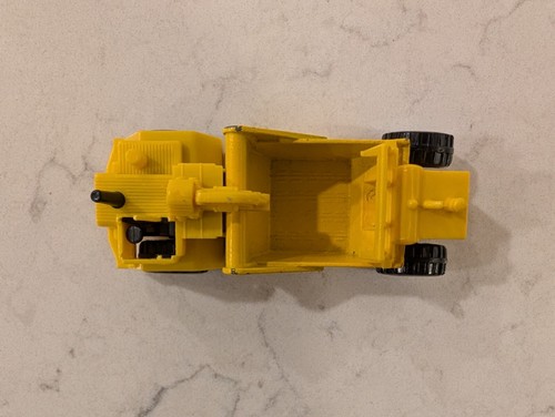 VTG 1980s 1990s Hot Wheels CAT Earth Mover wheel tractor-scraper #3715 DAMAGED - Picture 7 of 9