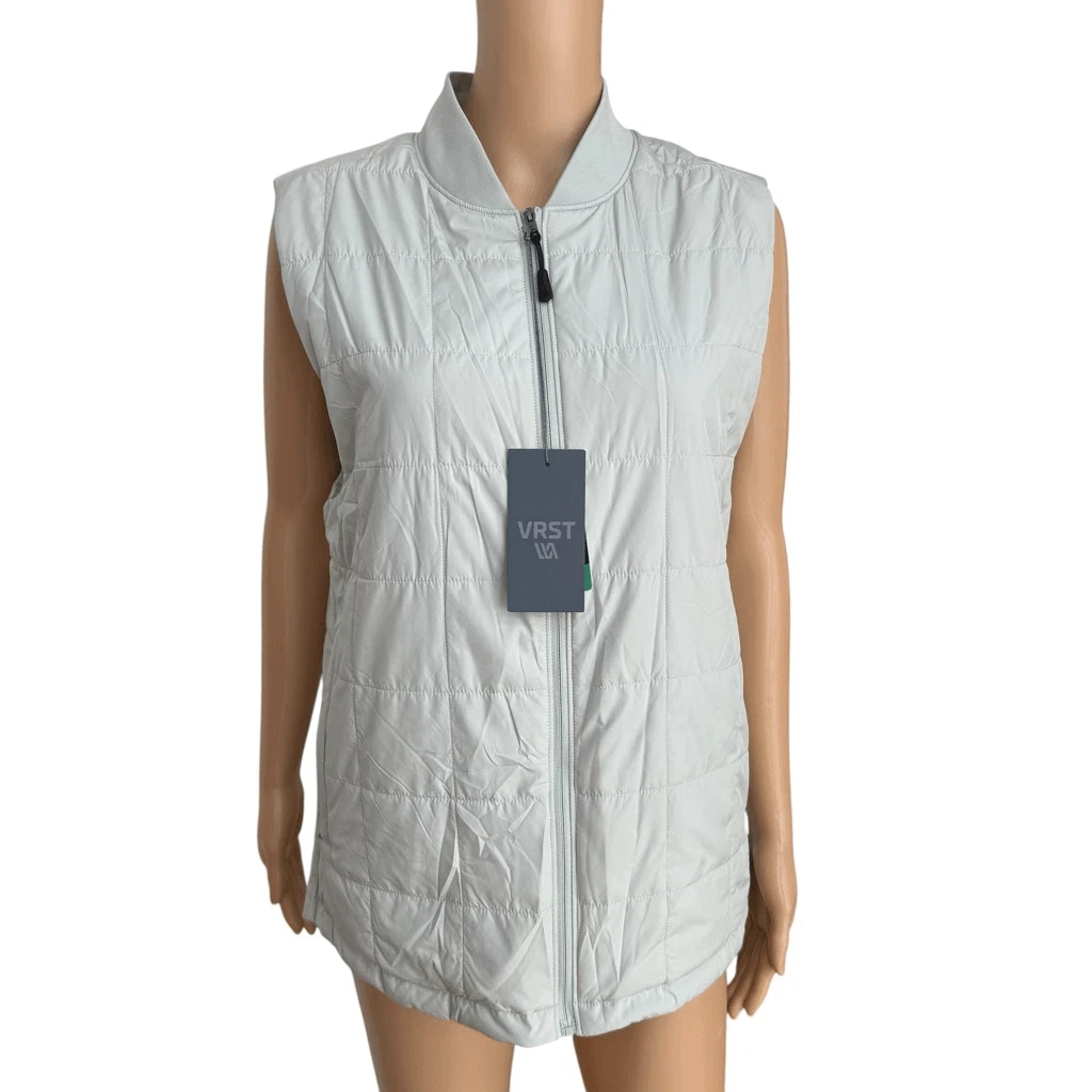 VRST Men's Lightweight Insulated Vest in cool gray Size S NWT