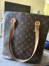 Authentic Louis Vuitton Vavin GM Monogram Canvas Tote Shoulder Bag - Date SR1021
