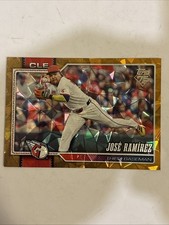 2026 Topps Series 1 Jose Ramirez Gold /50 Guardians