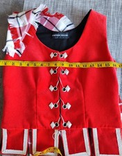 Highland Dancing National Aboyne Skirt, Plaid & Waistcoat