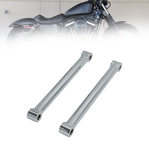 Durable Chrome Rear 8" Rigid Hardtail Struts Motor Fit For Harley FLST FXST - Picture 8 of 14