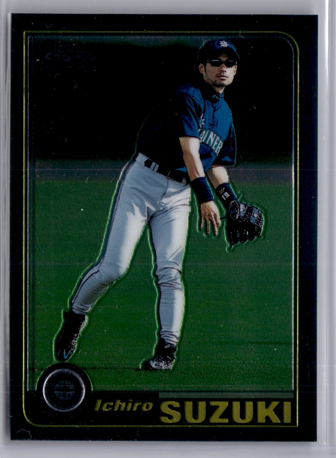 2001 Topps Ichiro Suzuki Chrome Rookie Card #T266