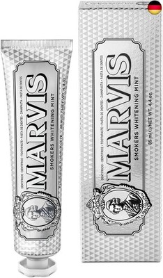 Marvis Smokers Whitening Mint Zahnpasta, 85 ml, Whitening Zahnpasta fördert 