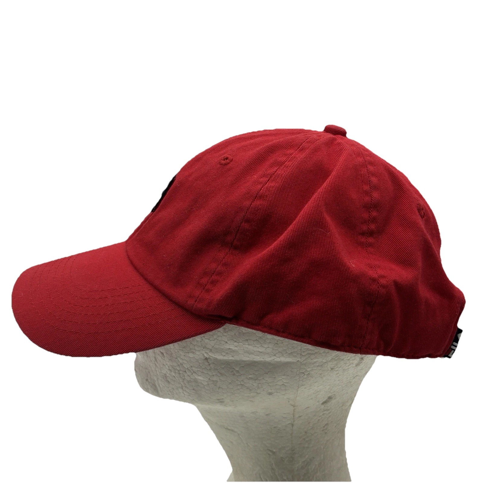 FILA Red Baseball Hat Adjustable Strapback One Si… - image 5