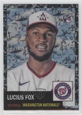 2022 Topps Chrome Platinum Anniversary 6/10 Lucius Fox #476 b4d