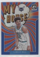 2021-22 Panini Donruss Optic My House Blue Prizm 12/85 LaMelo Ball #8 12ql