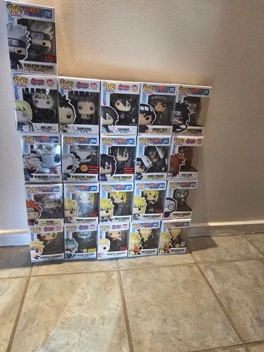 Funko Pop! Naruto/Boruto : Lot of 21 (Chase & Exclusive)
