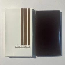 1988 SP Southern Pacific Railroad Employee At-A-Glance Book Pocket Planner NEW