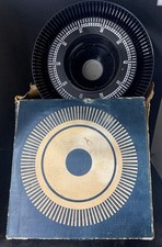 Airequipt Circular Magazine - Slide Projectors - Holds 100 2  x2  Slides - w/ Box