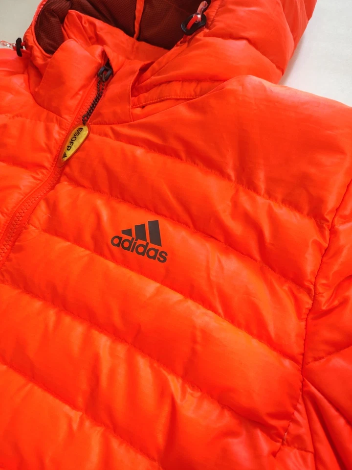 Adidas BASIC GOOSE JACKET Hoody Down Padded Hooded sweat Shirt winter~Mens sz L - Image 3 of 4