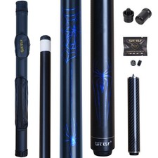 Pool Cue Stick Spider Professional Billiard Pool Cue Stick Low Deflection Poo...