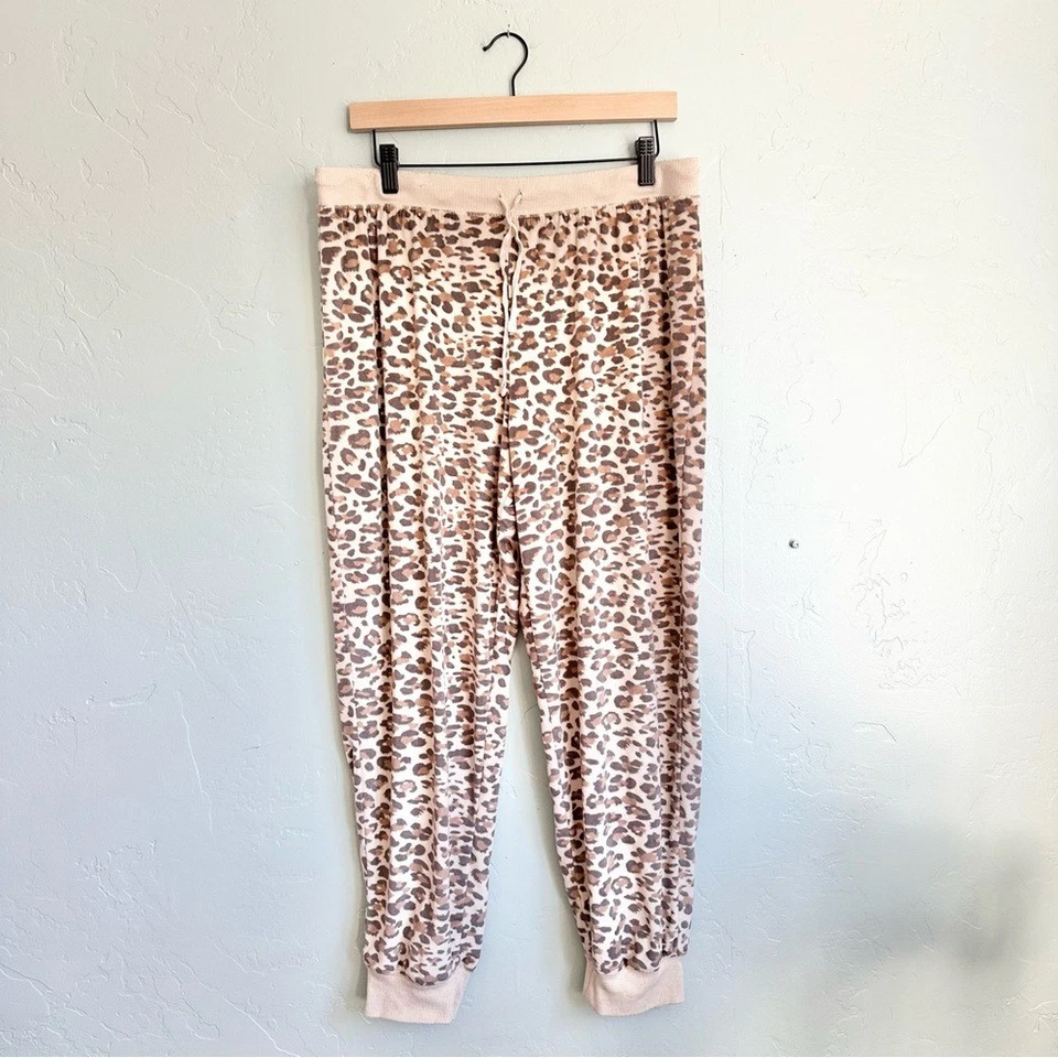 Honeydew | Conjunto de 2 piezas de pijama de vellón suave con estampado de animales para mujer XL Foto 4 de 4