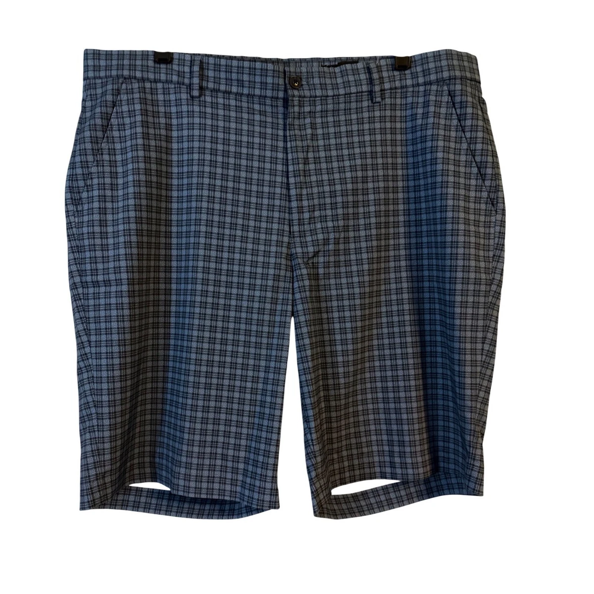 Short de performance homme Greg Norman bleu marine poche zippée stretch