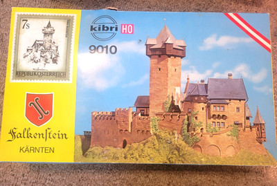 Kibri HO Scale Falkenstein Castle B-9010 Model Kit