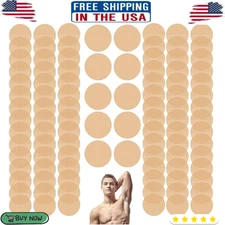 Nipple Cover for Men Disposable Running Mens Nipple Stickers(50Pairs/100Pieces)