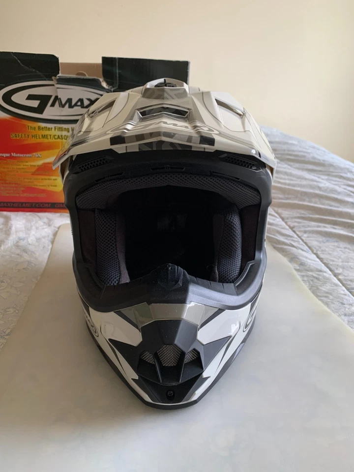 GMAX GM76X Off-Road Motorsports Helmet - Size M - Player TC-15 - New In Box! - Image 3 of 4