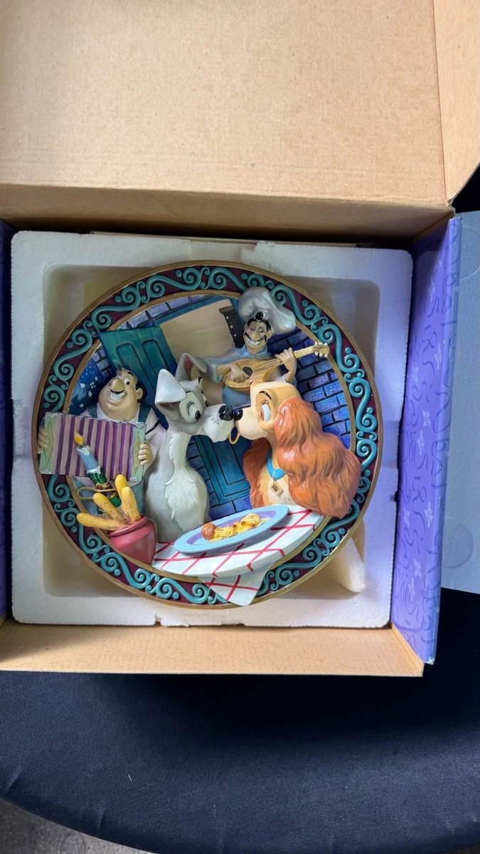 Lady and the Tramp Plate Indiana Disney Plates 1968-Now for sale