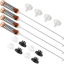 W11130359 MVWB765FW3 Kit Asta Sospensione Compatibile per Whirlpool Maytag Kenmo...