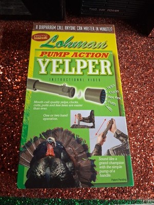Lohman Pump Action Yelper Instruction Video VHS Free Shipping 