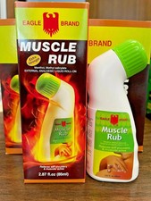 Pack of 2 Eagle Brand Muscle Rub 85ml Extra Strength Muscle Pains Sale!!!!
