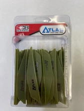 Bohning Atlas Vanes OD Green 100 pk.