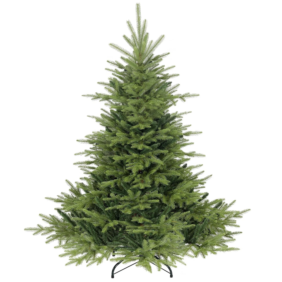 150 cm Künstlicher Weihnachtsbaum Fichte Tannenbaum aus PVC und PE Spritzguss - Bild 4 von 4