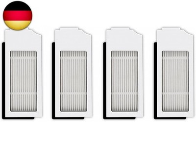 (4 Stück) N20 Plus Ersatz-HEPA-Filter Kompatibel mit ECOVACS DEEBOT N20 Plus/