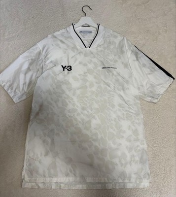 Rare Y-3 Leopard Game Shirt Nylon Allover Pattern Yohji Yamamoto