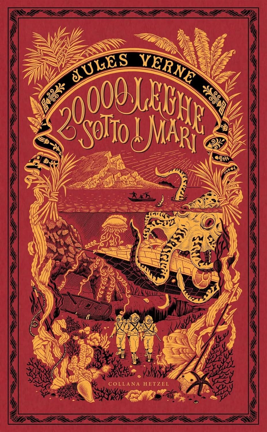 20.000 leghe sotto i mari [Hardcover] [Oct 10, 2024] Verne, Jules