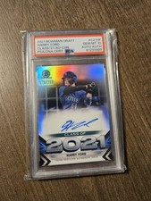 Harry Ford Rookie Auto (AU RC) PSA 10 - Draft Class Of 2021 Bowman Chrome /250