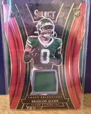 2024 Select Draft Selections Memorabilia Braelon Allen #DSM-BAN Red Prizm (RC)