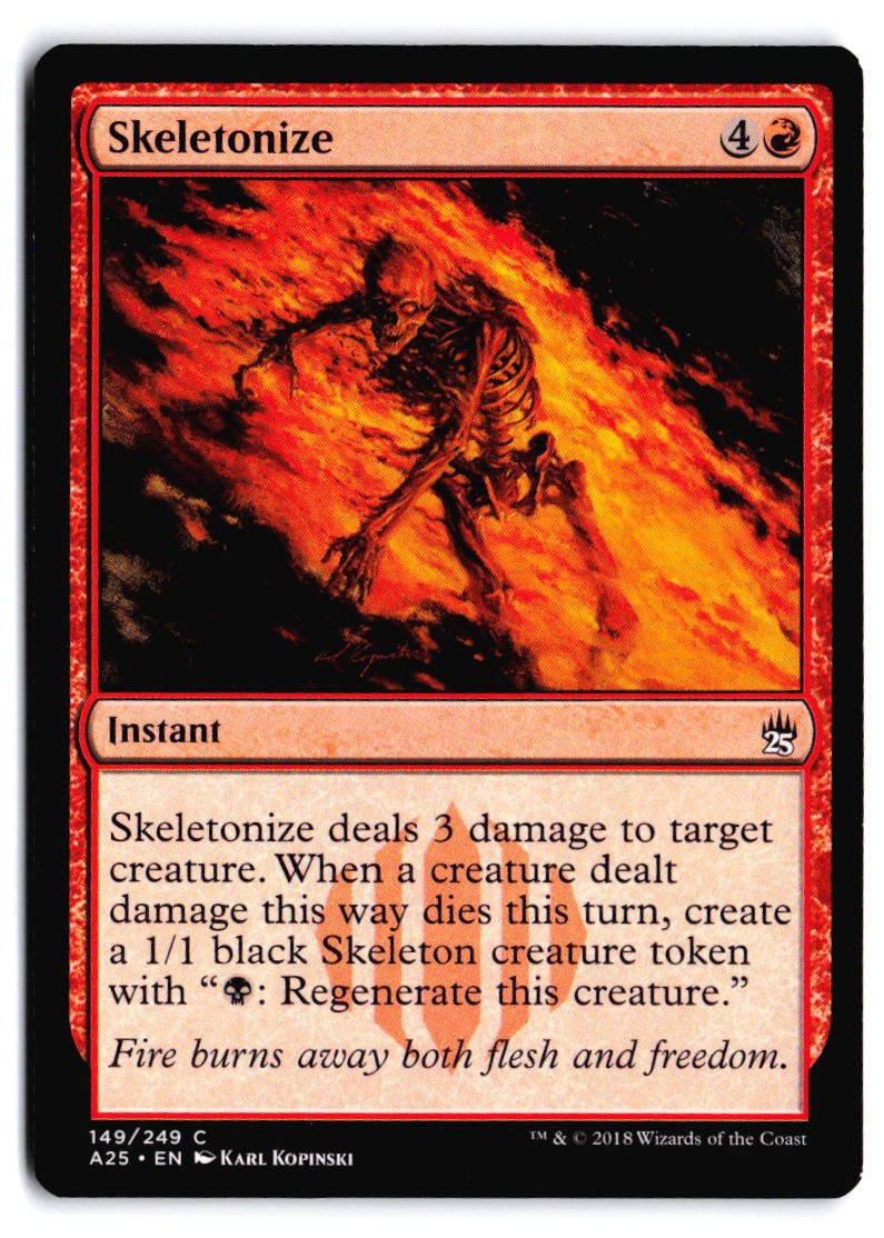 Skeletonize Masters 25 149 C LP Magic the Gathering