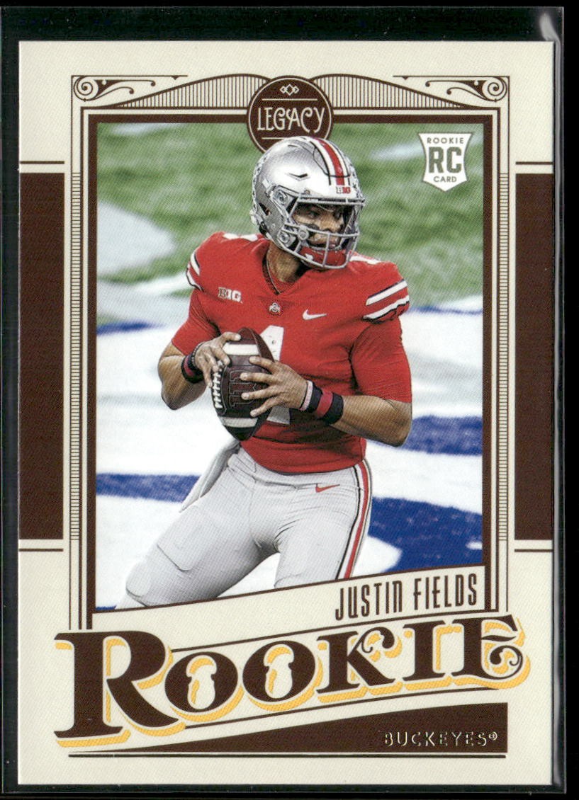 2021 Panini Legacy Justin Fields 142 RC