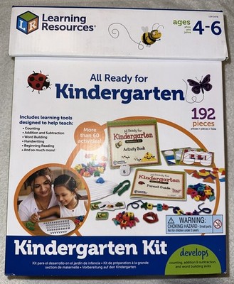 Learning Resources All Ready for Kindergarten Readiness Kit, Ages  4-6