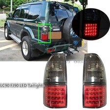 Led Stop Brake Tail Lights For 1996-2002 Land Cruiser Prado Lc90 Fj90 2700 3400