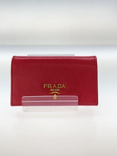 PRADA Card Case PNK Women's 1MC122