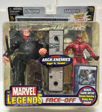 Toybiz Marvel Legends Face-Off Kingpin vs Daredevil Action Figures 2006 New