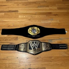 WWE Championship Scratch Logo Replica Belt Authentic 2013 WWE Shop