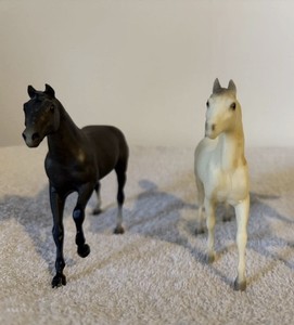Vintage Breyer Paddock Pals Little Bits Stablemate- 2 different models