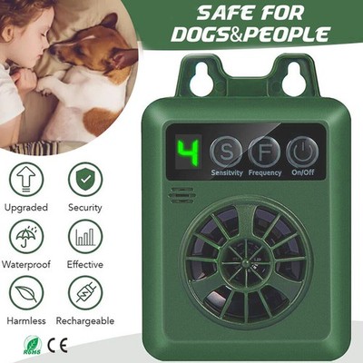 Pet Gentle Ultrasonic Anti-Bell Anti Dog Barking Hundetraining Anti-Bark Safe DE