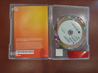 Microsoft Windows 7 Professional OEM 64 Bit Optical Disc w/ Key