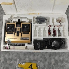 Futaba FP-T6FG/E AM 72.710MHz Ch46 RC Transmitter Set w/ Charger Japan Vintage