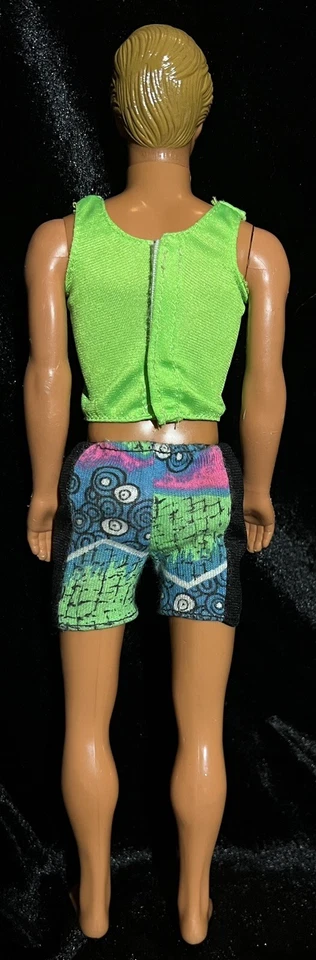 Cabello Rubio - Ojos Azules - Muñeca Barbie Moda Ken Mattel - R-15 Foto 3 de 4