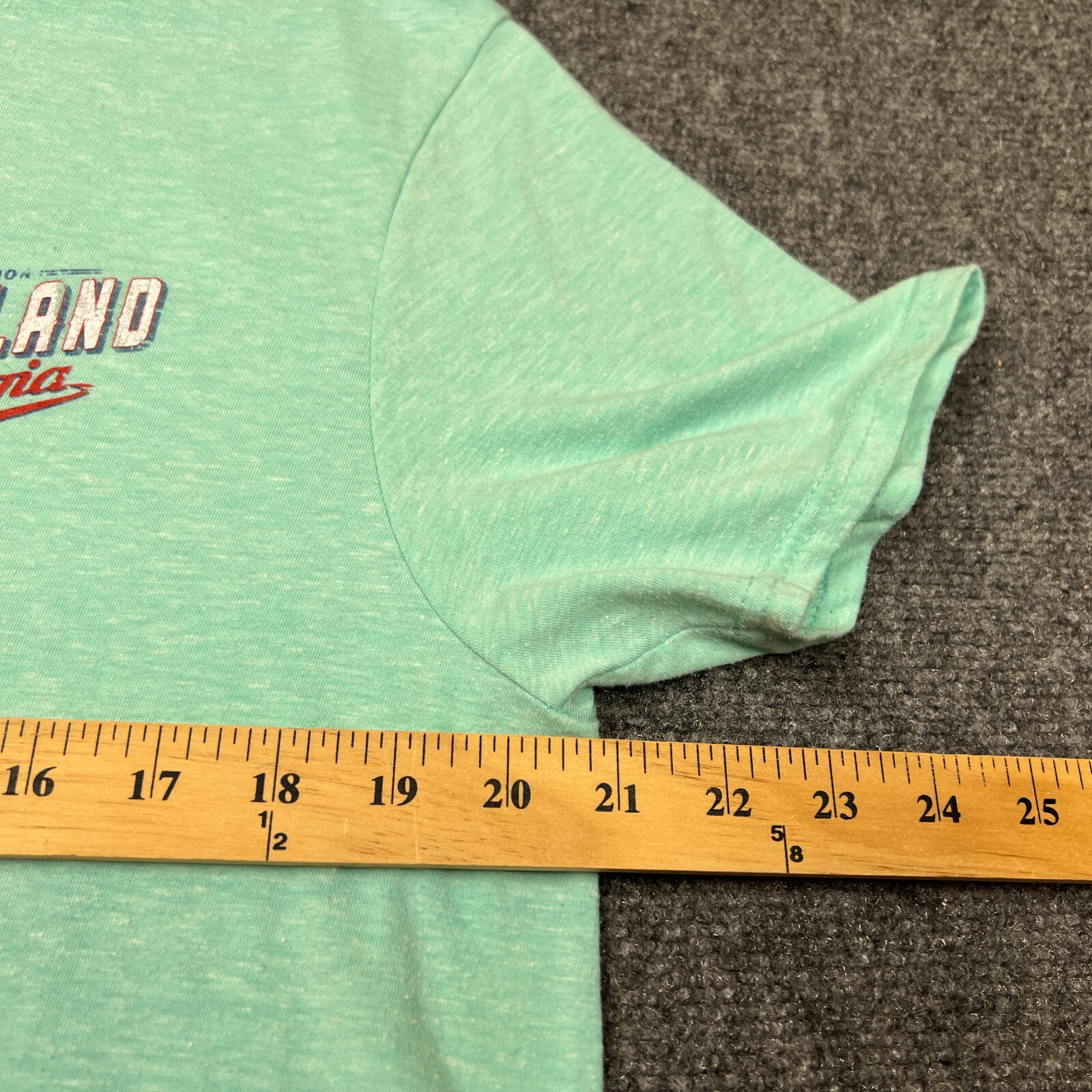Delta Paradise Found Destination Kingsland Georgia T Shirt Medium Green Tee