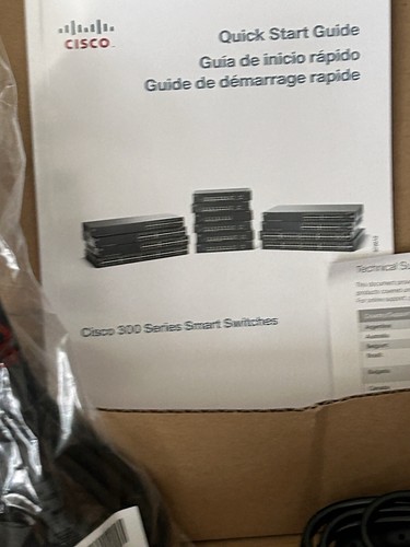 Cisco SF302-08PP Small Business 8 Port 10/100PoE+ Managed Switch New w Cable - Picture 6 of 10