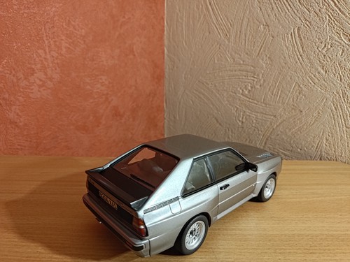 1/18 Audi Sport quattro 1985 Gris métallisé- édition limité norev N°128/300 pcs - Imagen 10 de 15