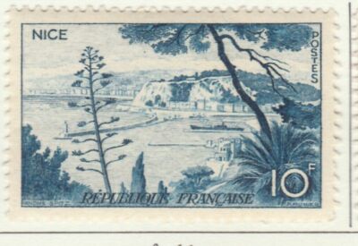Schönes Frankreich Frankreich 1955 10fr fein MH* A16P4F102