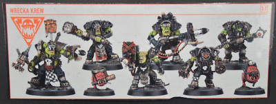 Warhammer 40k Orks Wrecka Krew Kill Team w/Cards NEW NO BOX